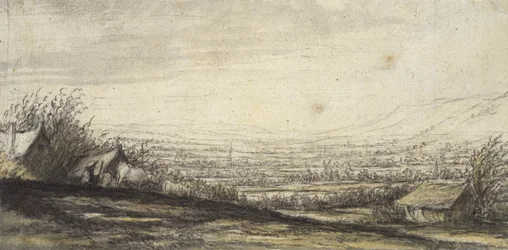 Extensive Landscape with Cottage and Cattle